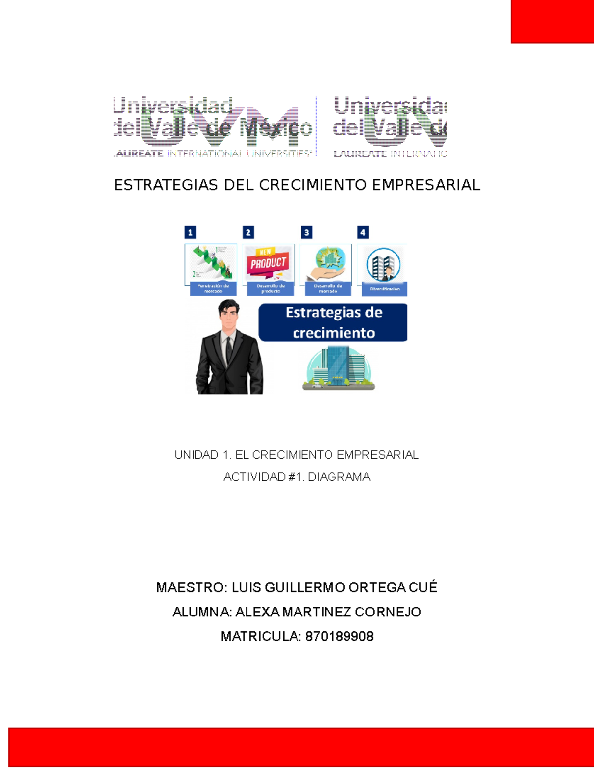 ACTIVIDAD 1 ESTRATEGIAS EMPRESARIAL - ESTRATEGIAS DEL CRECIMIENTO ...