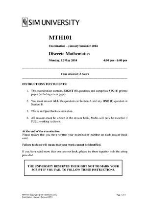MTH105 Tutor Marked Assignment MG July 2020 student copy - MTH 105 ...