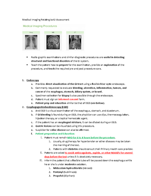 NSG219 CH 48 GI Assessment Outline - NSG219 – Med/Surg I Chapter 48 ...