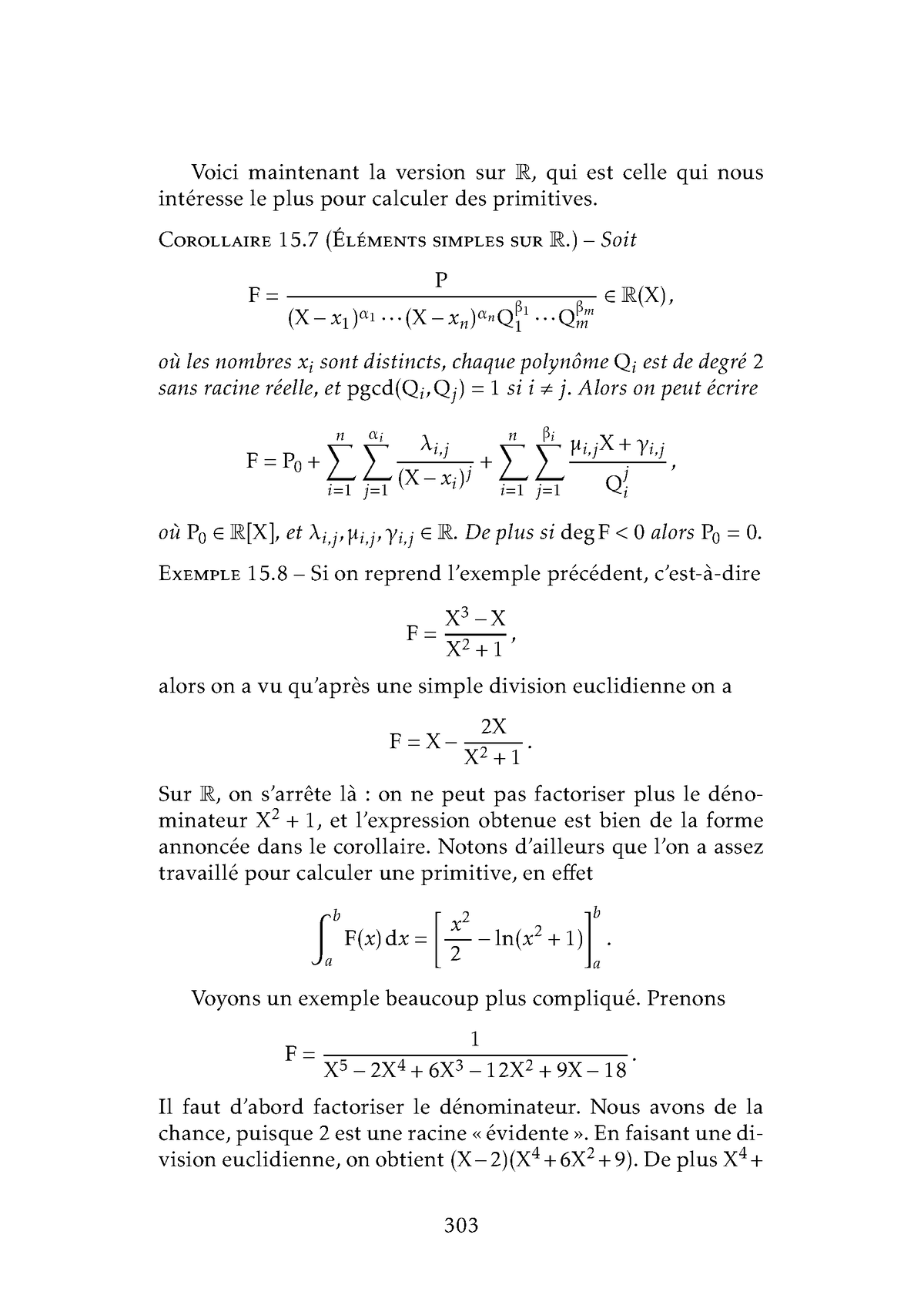 Cours Concis De Mathématiques-102 - Voici Maintenant La Version Sur R ...