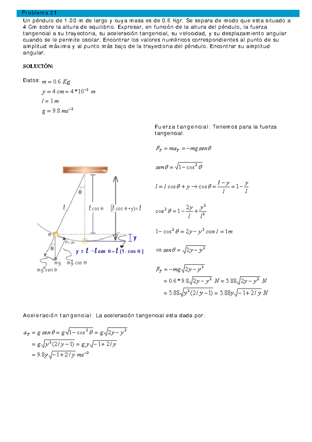 Examen De Fisica 1 Studocu