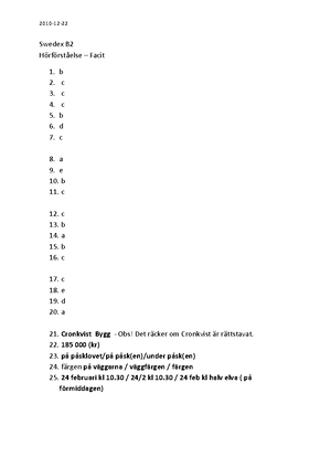 Swedex B2 Skriv Bedomningskriterier - Swedex B2 – Kriterier – Skriva ...