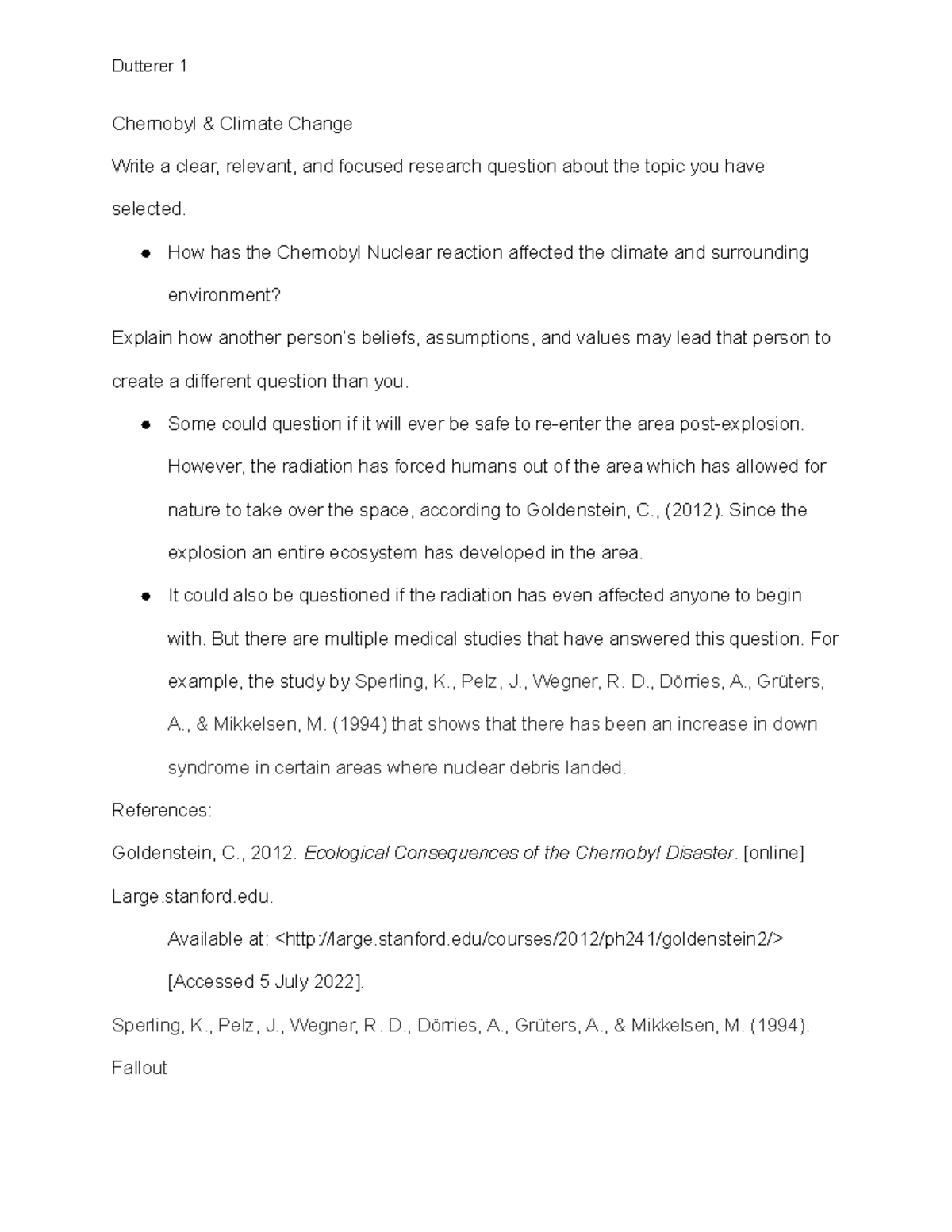 historical research questions about chernobyl