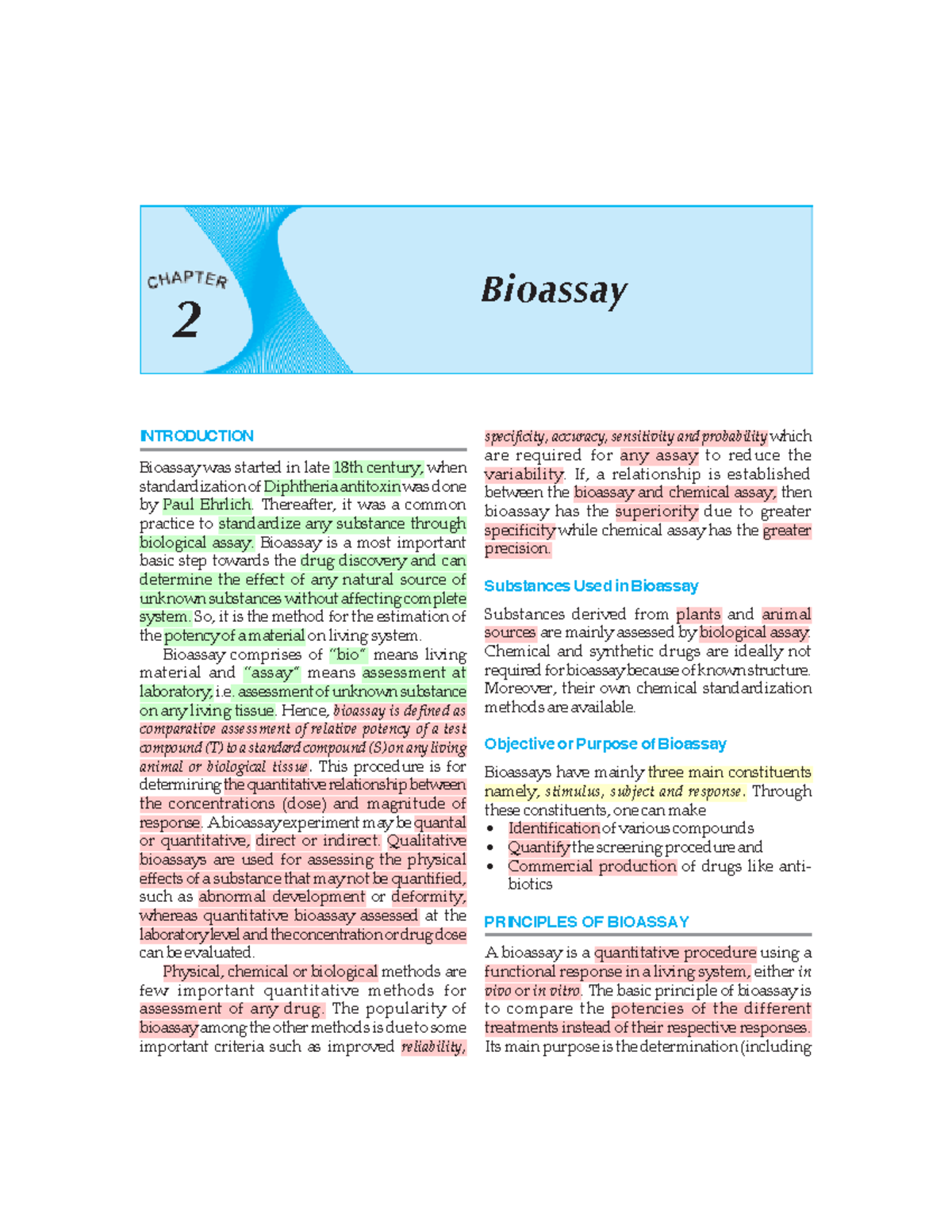 Bioassay 2 SRT 2 Bioassay INTRODUCTION Bioassay was started in late