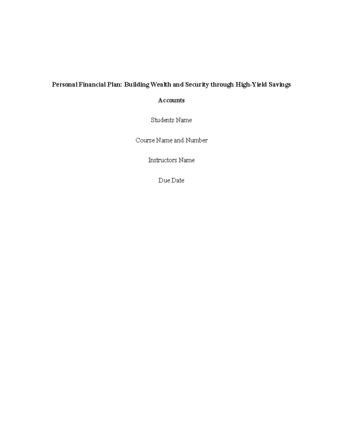 financial-plan-good-personal-financial-plan-building-wealth-and