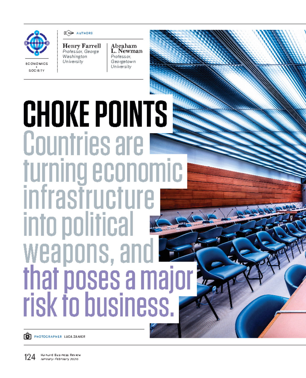 Farrell&Neman. Choke Points - Henry Farrell Professor, George ...