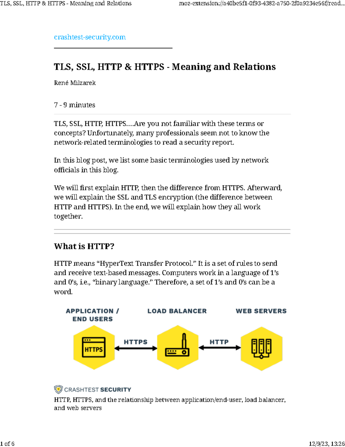 Httphttpsssltls - crashtest-security TLS, SSL, HTTP & HTTPS - Meaning ...