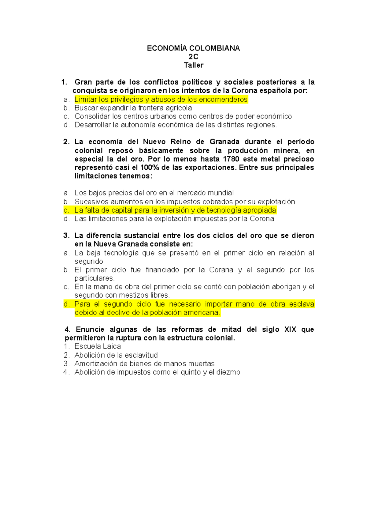 293172492 Preguntas De Seleccion Multiple Para Examen Preguntas De