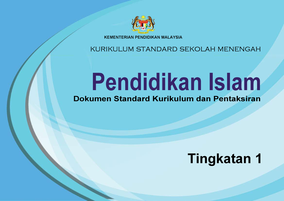 05 DSKP KSSM Tingkatan 1 Pendidikan Islam - PendidikanIslam Tingkatan ...