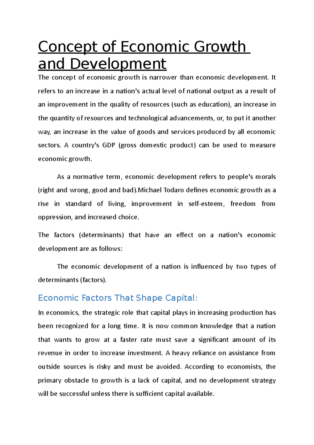 development economics thesis pdf