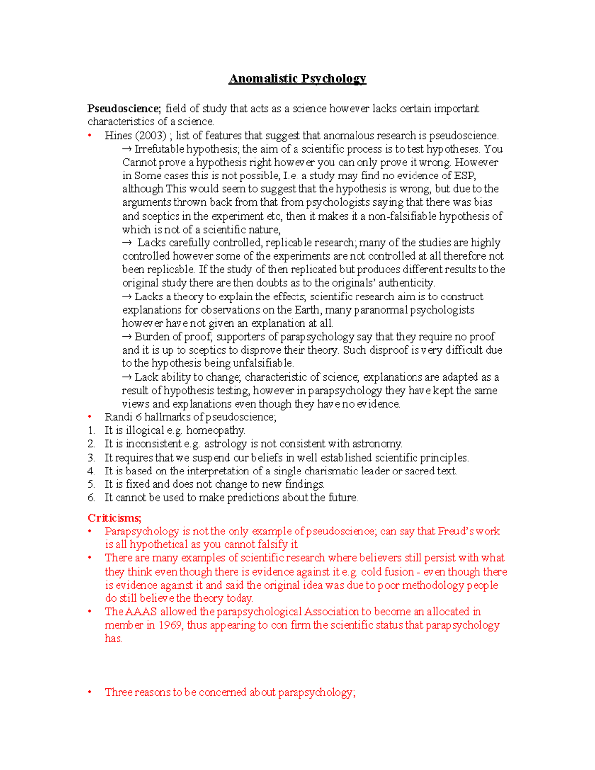 Anomalistic Psychology - Anomalistic Psychology Pseudoscience; field of ...