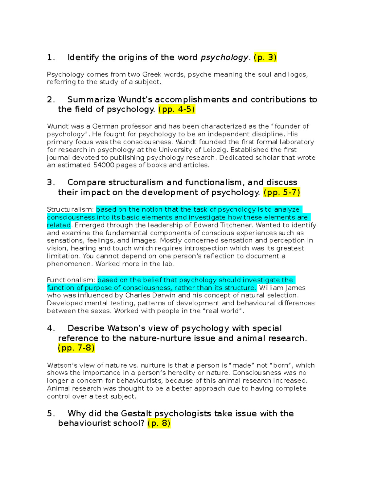 unit-1-study-questions-identify-the-origins-of-the-word-psychology