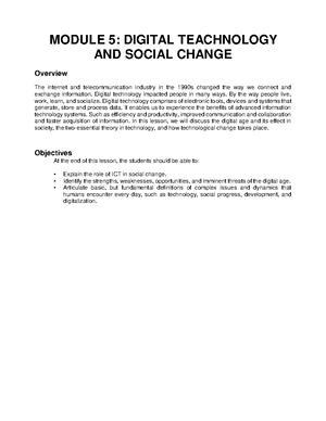 Acknowledgement - Answer - Acknowledgment This module in Calculus 1 ...
