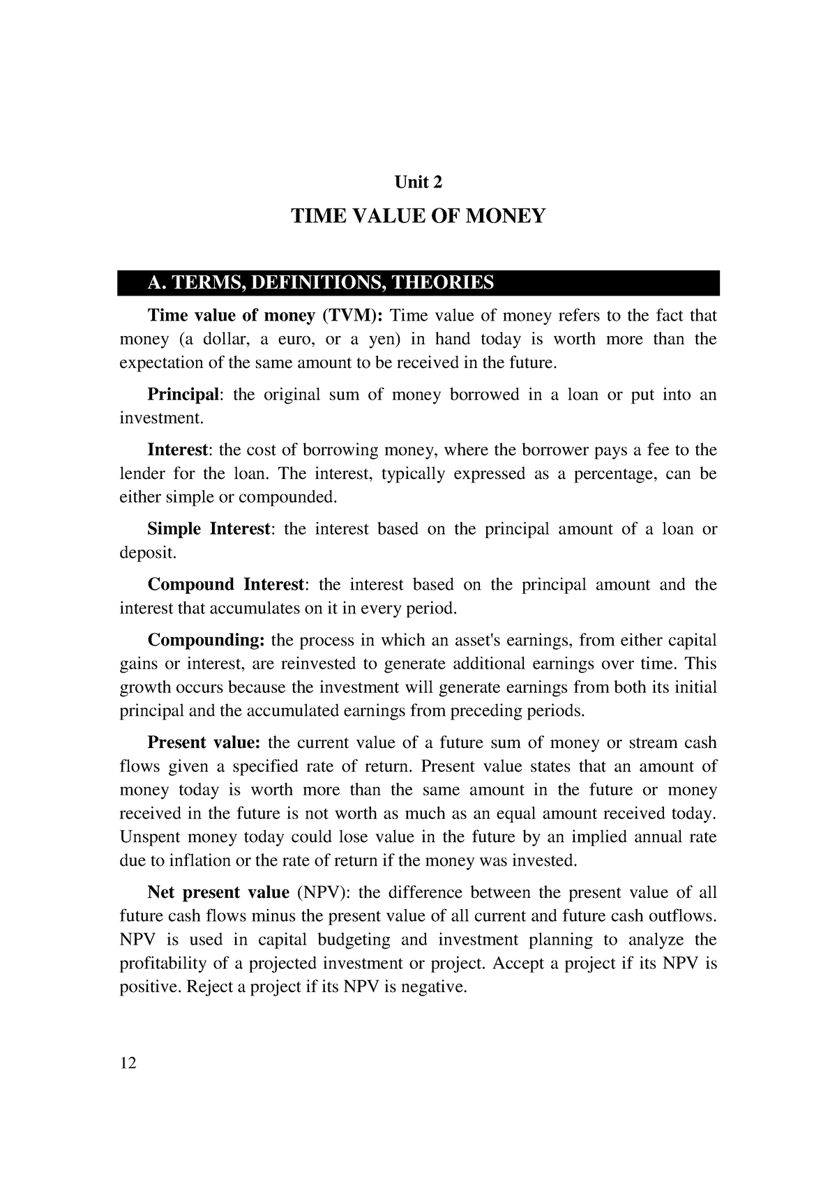 ta-cn-tcnh-unit-2-time-value-of-money-unit-2-time-value-of-money-a