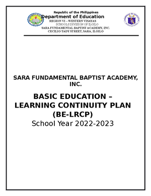 TLE 9 Module 1 Ict9 - TLE- ICT Quarter 1 – Module 1: The Parts Of The ...