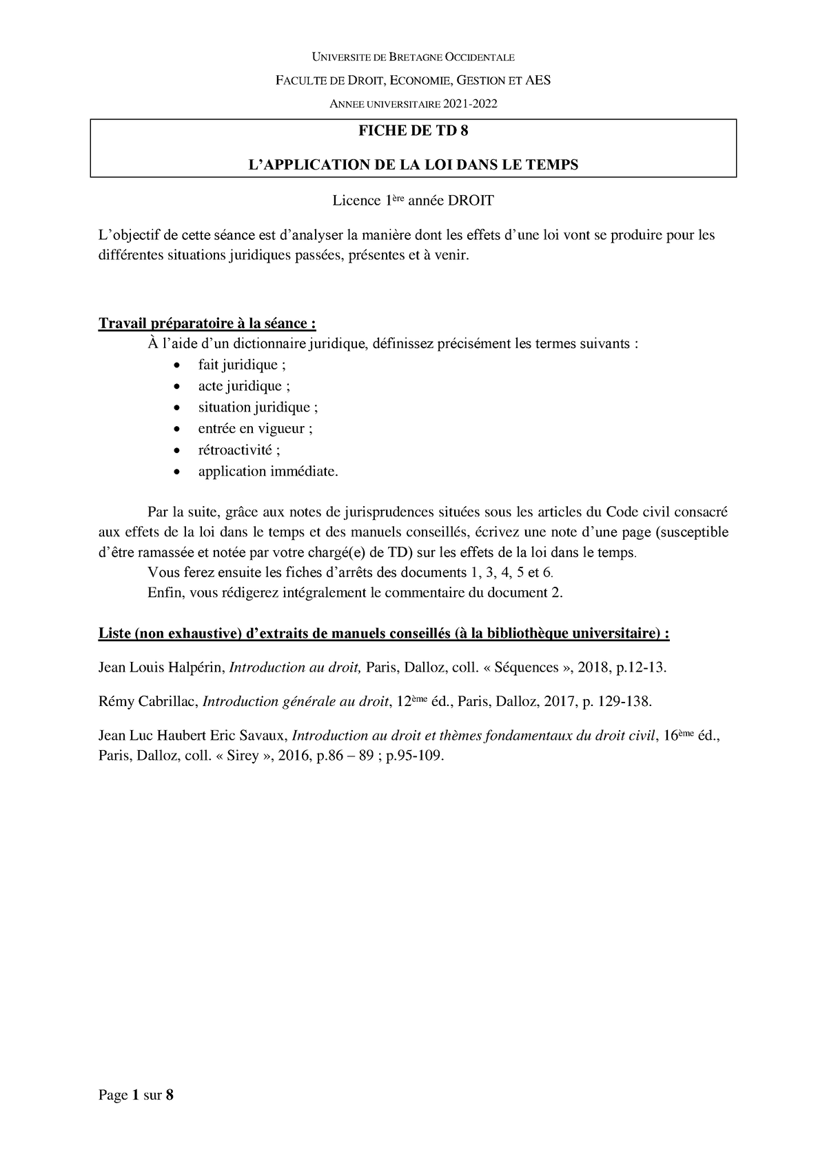 l'application de la loi dans le temps dissertation pdf