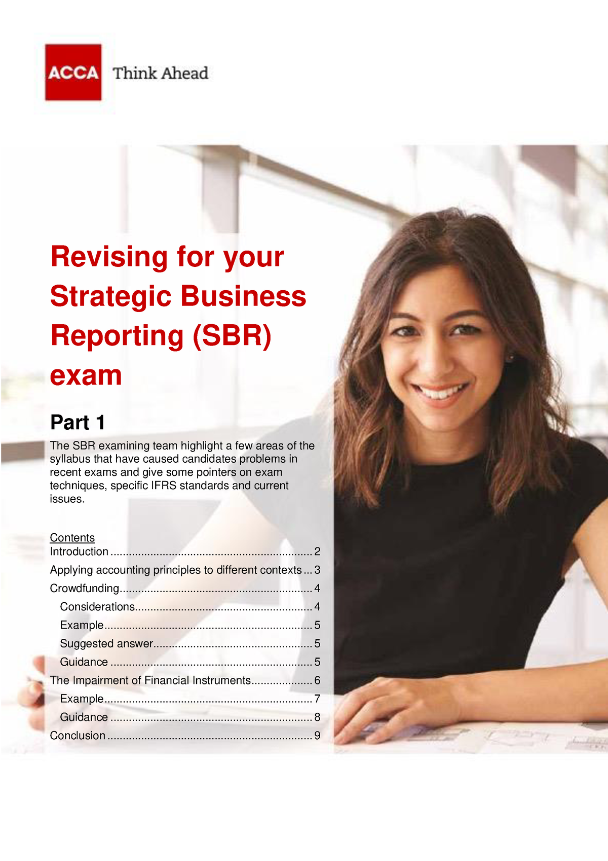 SBR Revision Article P1 V3 - Revising For Your Strategic Business ...