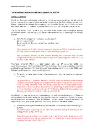 Tips Schrijven Annotatie - Annotatie = Juridisch Commentaar Op Een ...