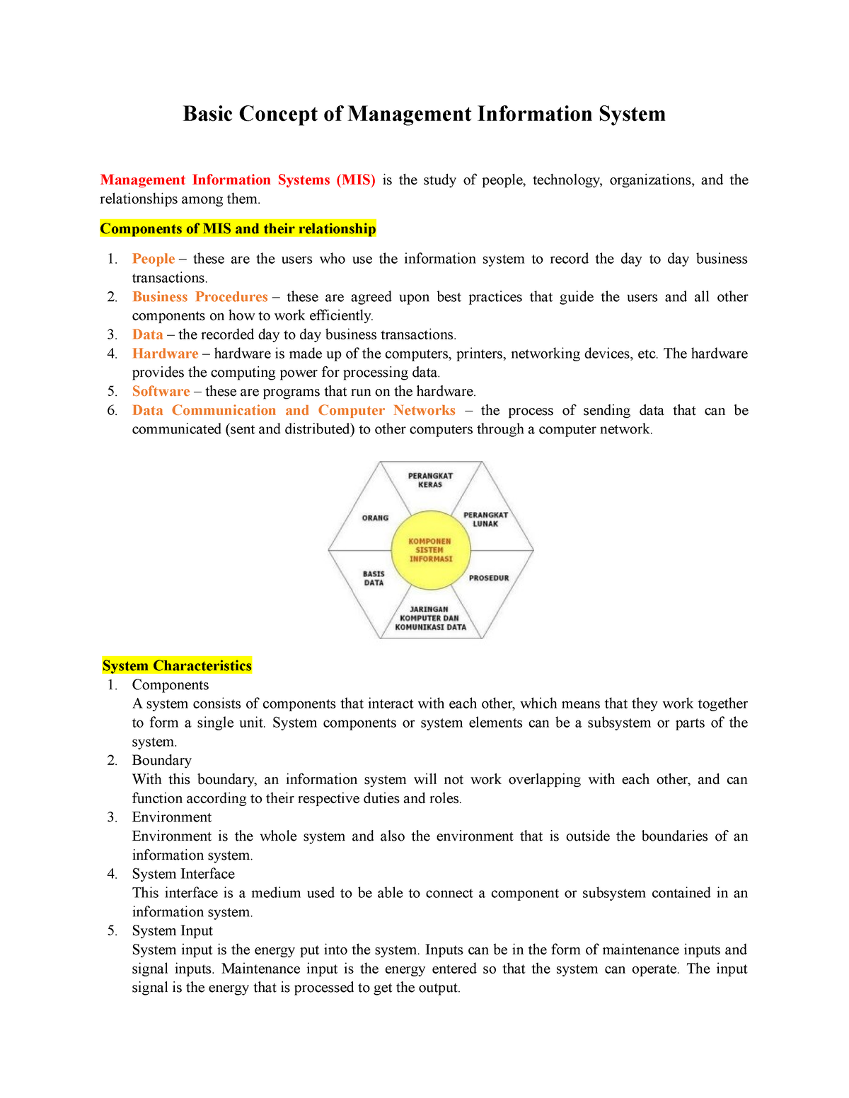 Basic Concept Of Management Information System - Basic Concept Of ...