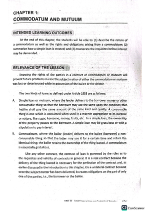 4 Chapter 3 Guaranty - Accountancy - Studocu