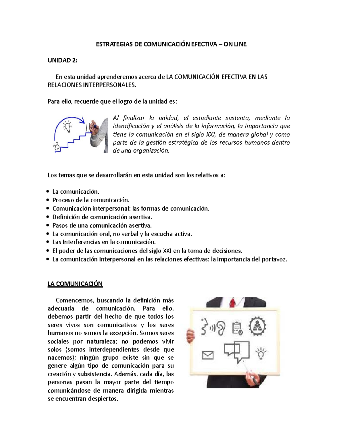 20 - 2 Comunicación Efectiva 2 - ESTRATEGIAS DE COMUNICACIÓN EFECTIVA ...