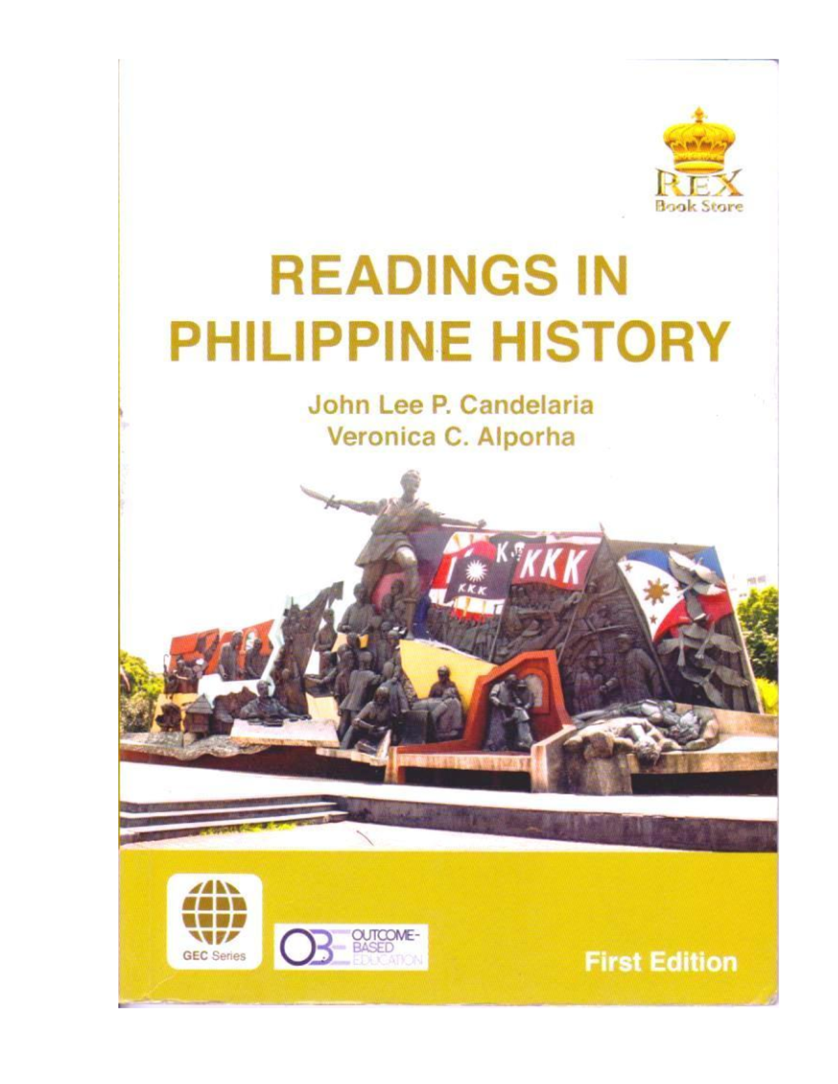 Readings In Philippine History By John Lee Candelaria 2018 1docx Pdf ...