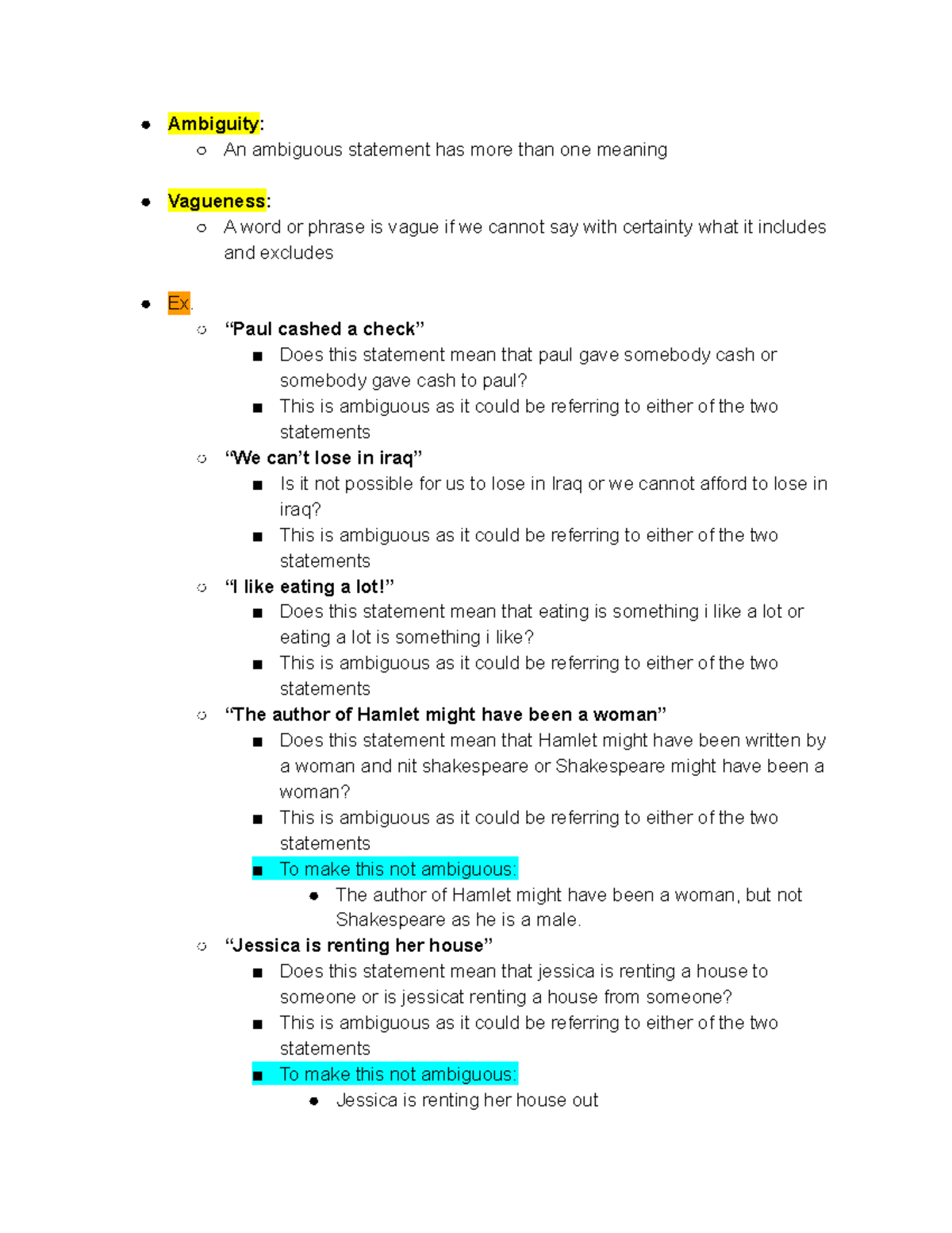 Chapter 3 Clear thinking, critical thinking, and clear writing ...