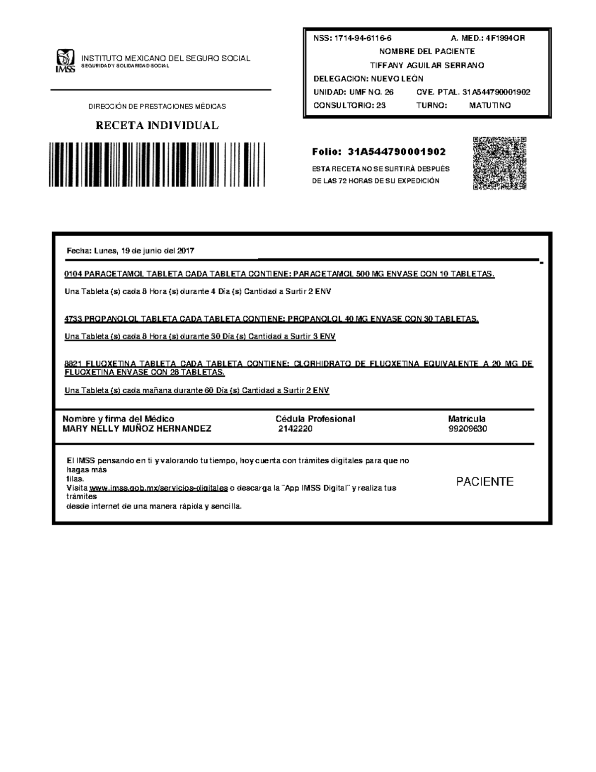352184784-Receta-Nueva - DIRECCIÓN DE PRESTACIONES MÉDICAS RECETA ...