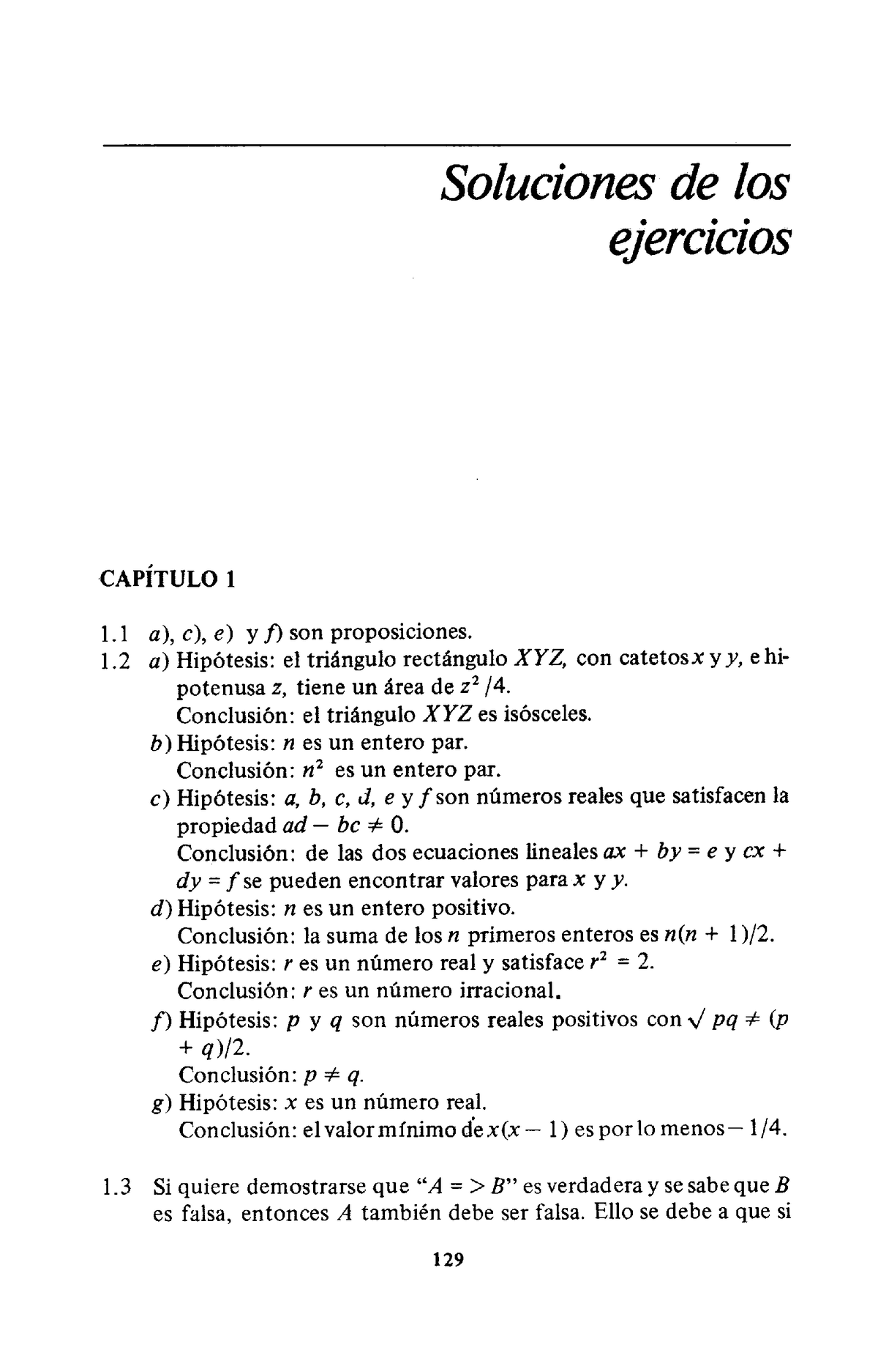 Respuestas Solow - Repsuesta - Introducción Al Pensamiento Matematico ...