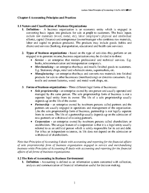 financial management chapter 2 - Chapter Two: Financial Analysis and ...