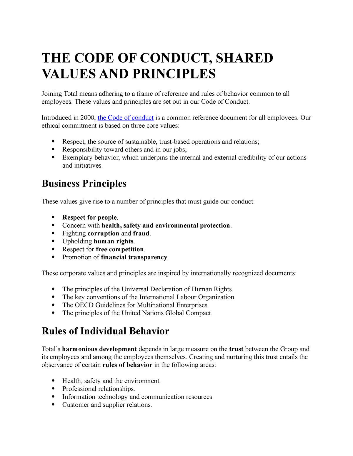 the-code-of-conduct-ethical-issues-the-code-of-conduct-shared