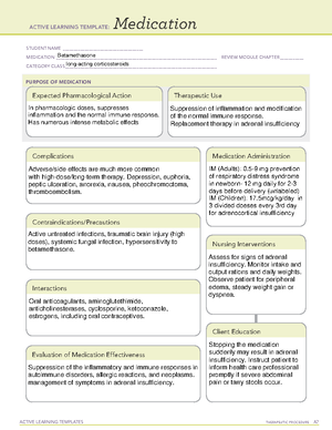 Carboprost tromethamine- Drug Card u - ACTIVE LEARNING TEMPLATES ...