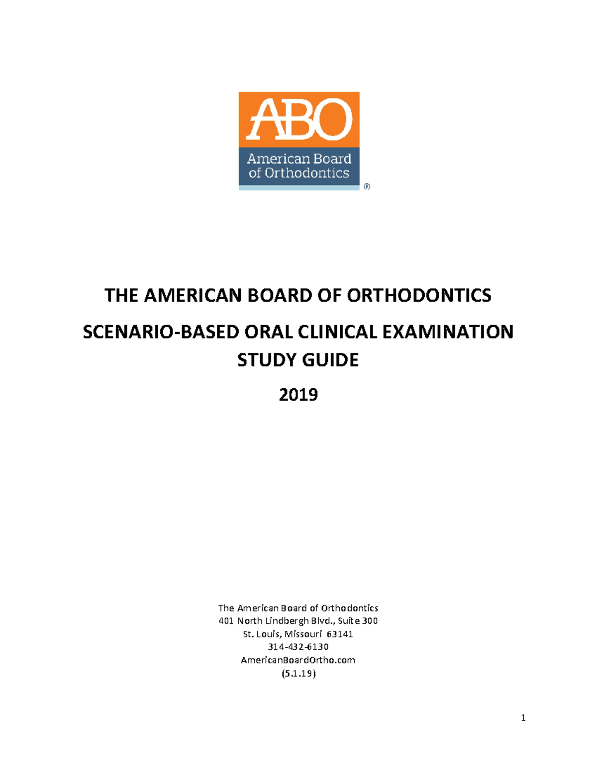 82919 Aboclinicalexamstudyguide - THE AMERICAN BOARD OF ORTHODONTICS ...