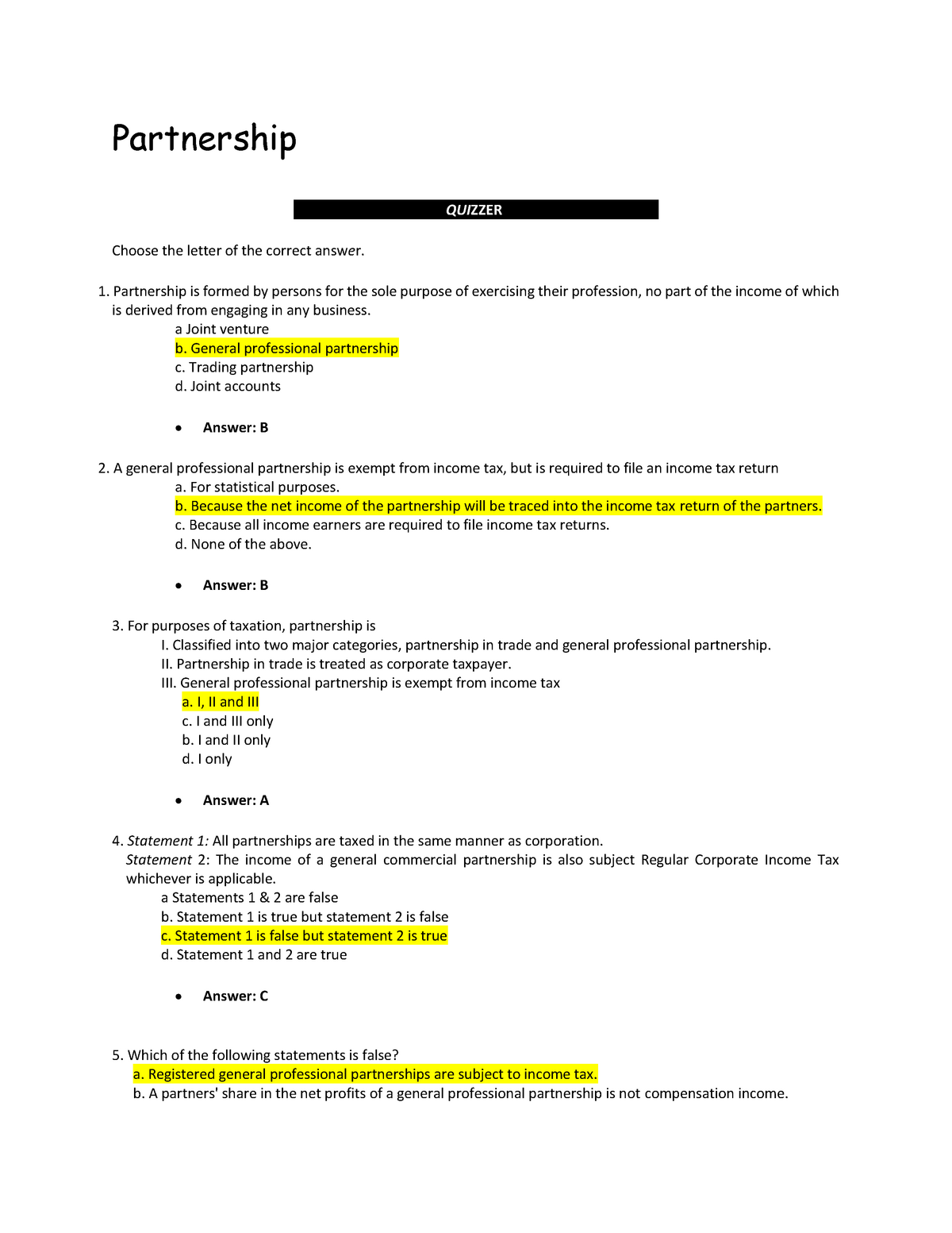 Train Law Posisyong Papel Pro