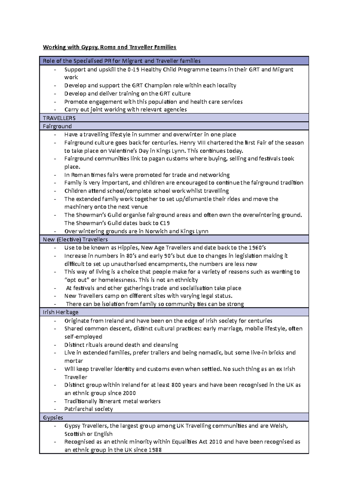 Working with Hard to reach groups - follow on from the nursing process ...