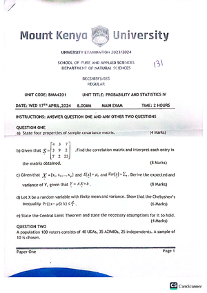 Object Oriented Analysis and Design Class Notes - BIT3103 Object ...
