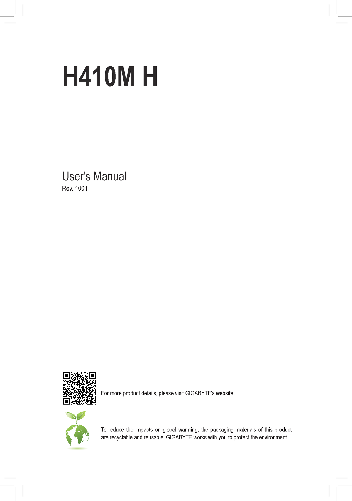 Mb Manual H410m-h E - ####### For More Product Details, Please Visit ...