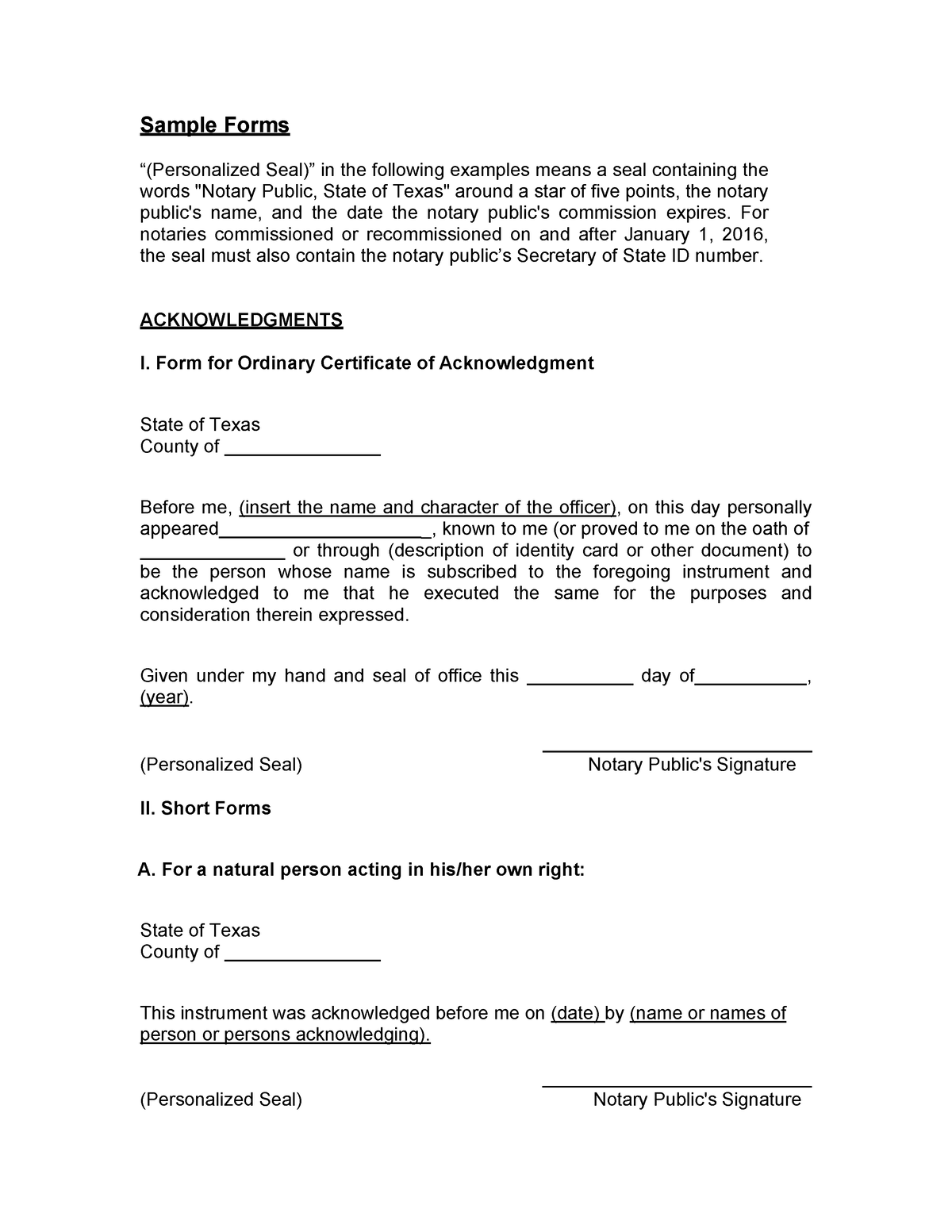 Edinfo-sample-forms-9-19 - Sample Forms “(Personalized Seal)” in the ...