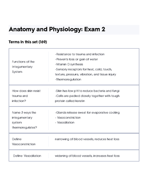 Ch. 1-5 Anatomy And Physiology Flashcards Quizlet - Ch. 1-5 Anatomy And ...