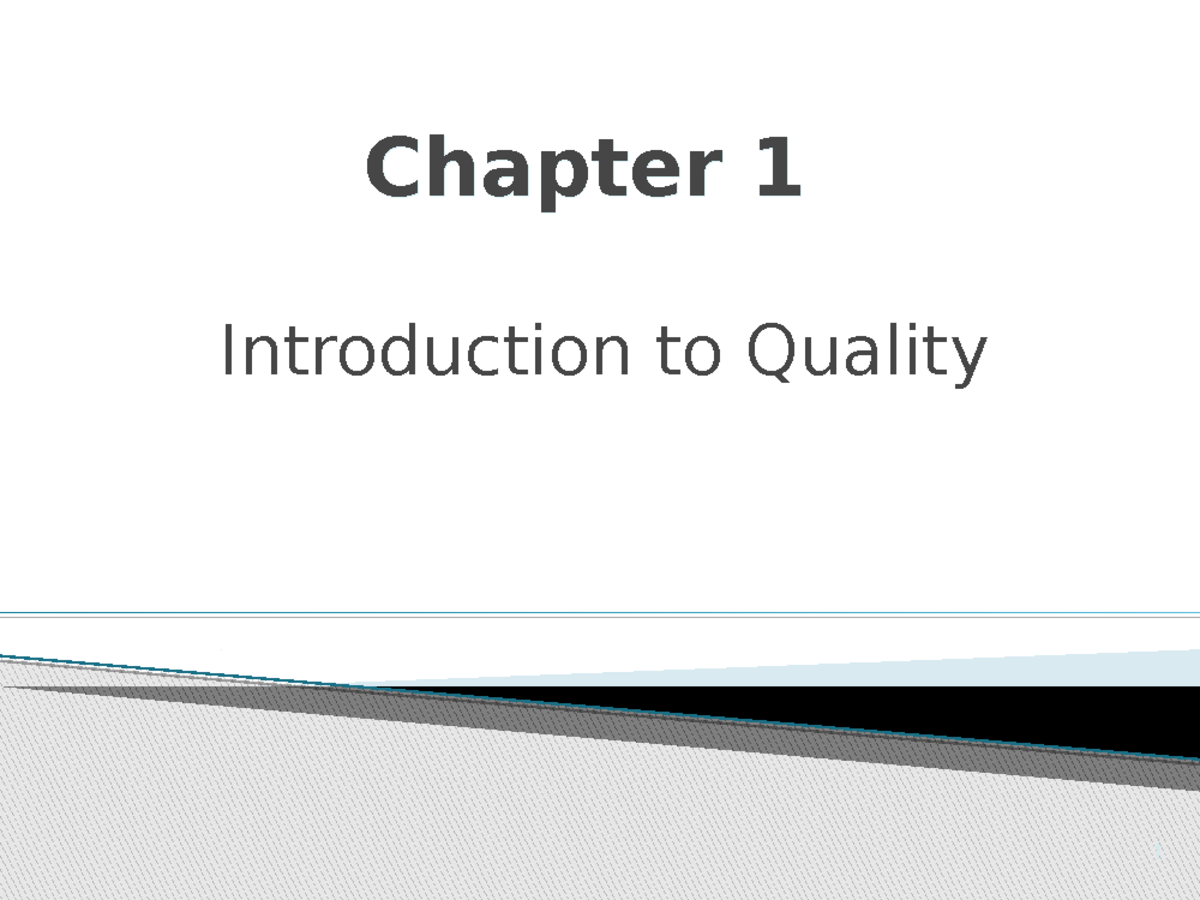 Supply Chain Management - Lecture notes - Chapter 01 - Chapter 1 ...