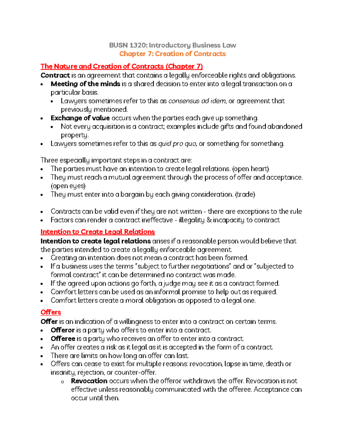 1320 Chapter 7 8 Slide Notes Busn 1320 Douglascollege Studocu 1320 Chapter 7 8 Slide Notes Busn 1320 Douglascollege Studocu