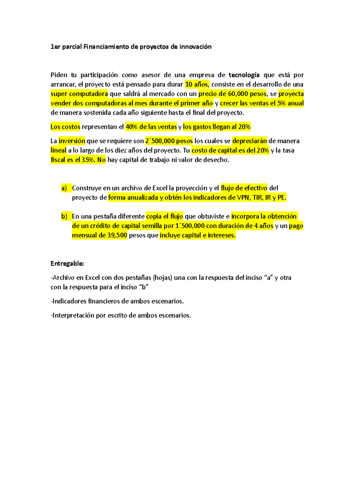 Examen De Muestra/práctica 15 Marzo 2019, Preguntas - 1er Parcial ...