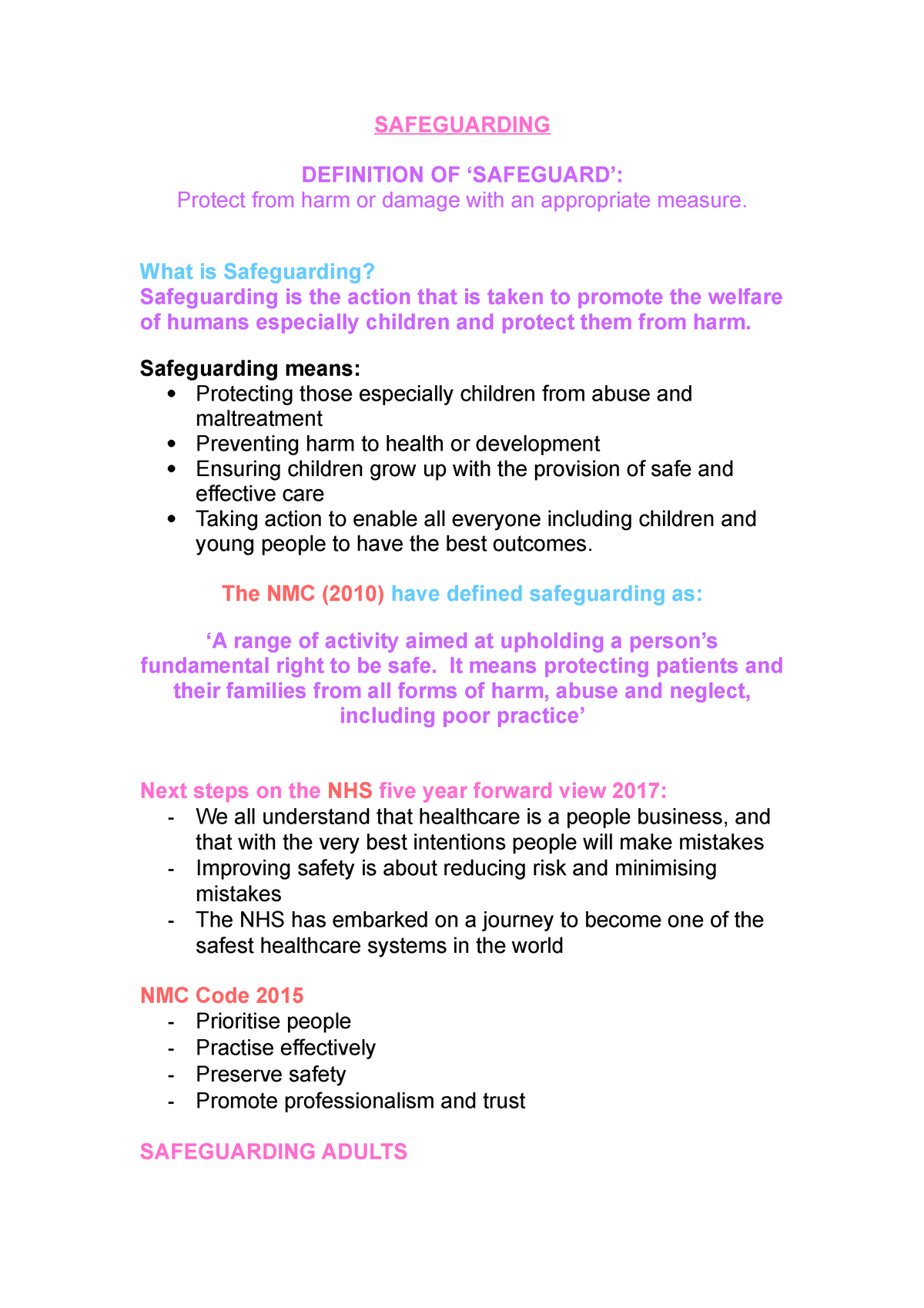 safeguarding-lecture-safeguarding-definition-of-safeguard-protect-from-harm-or-damage-with