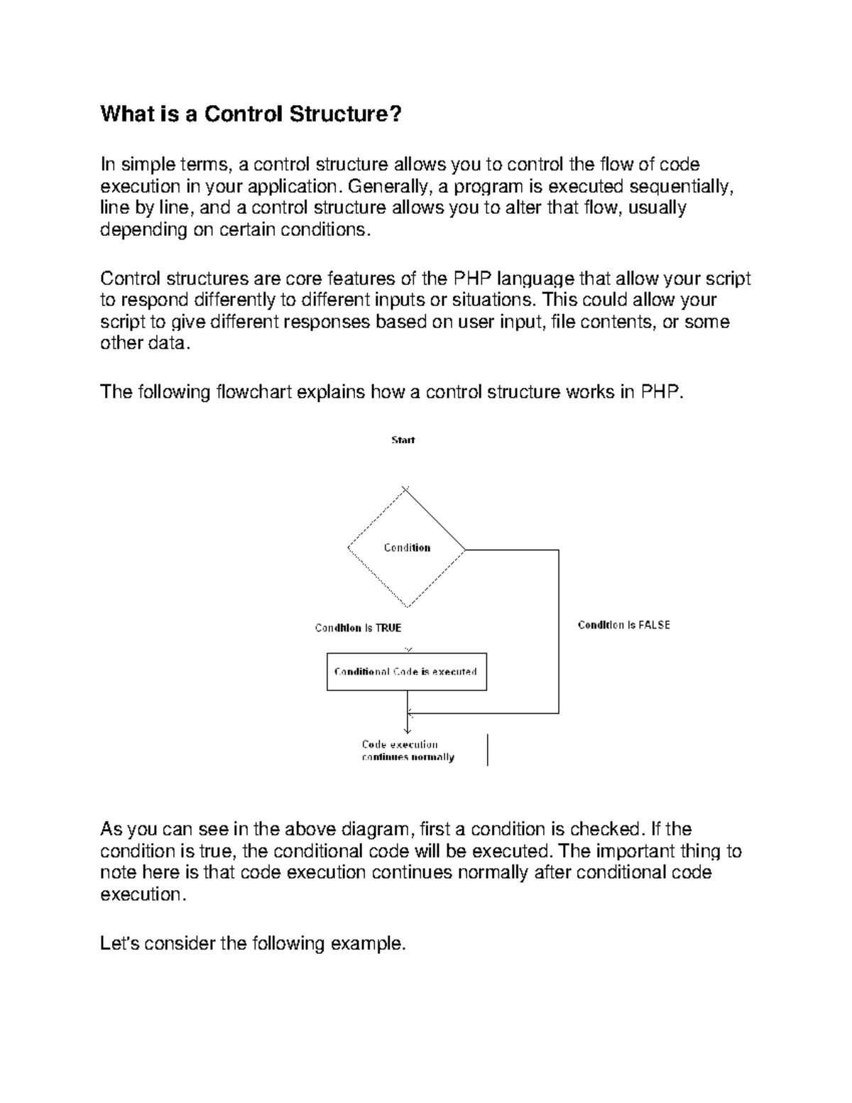 M2S2 - S1 - What is a Control Structure - What is a Control Structure ...