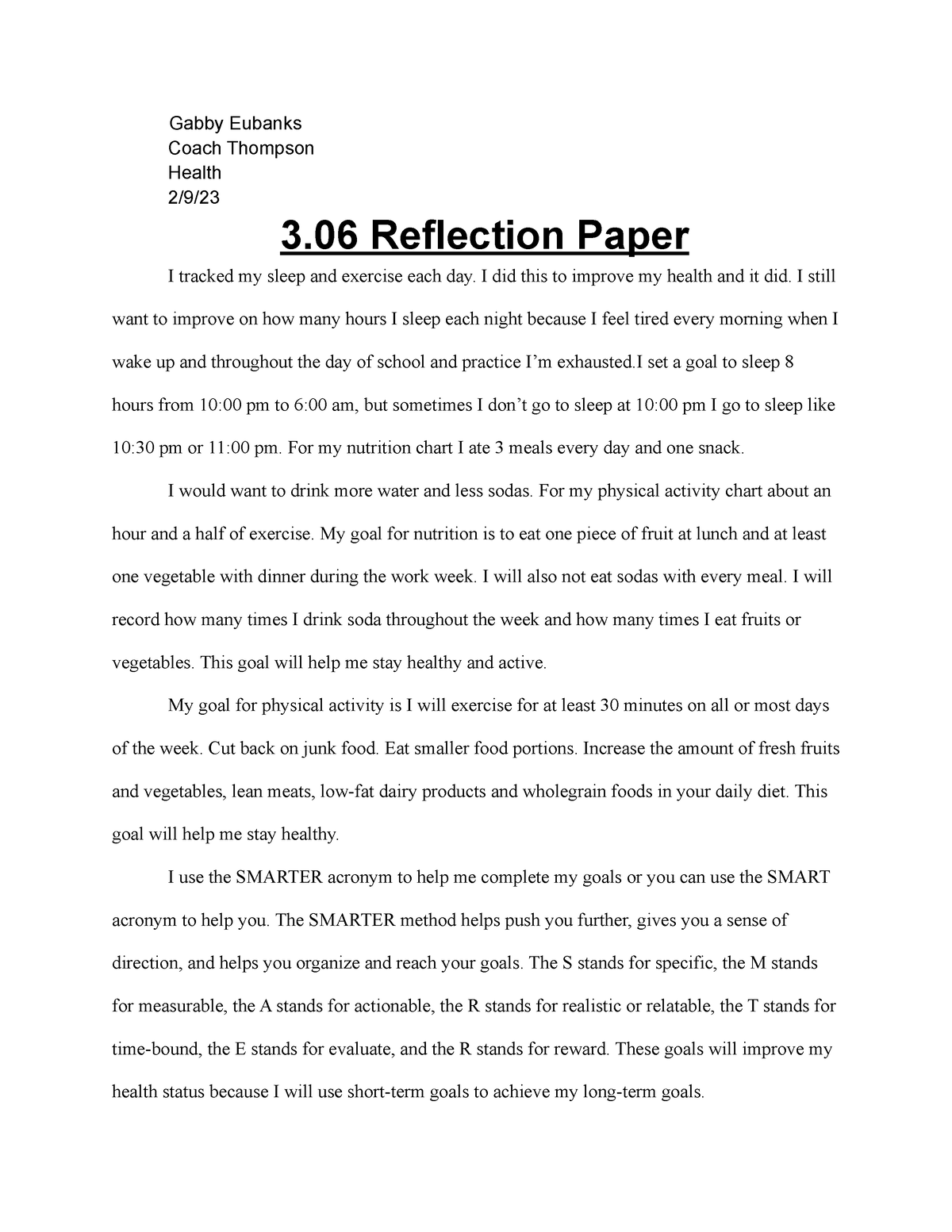 How to Write a Reflection Paper – Paperstime reflection paper example