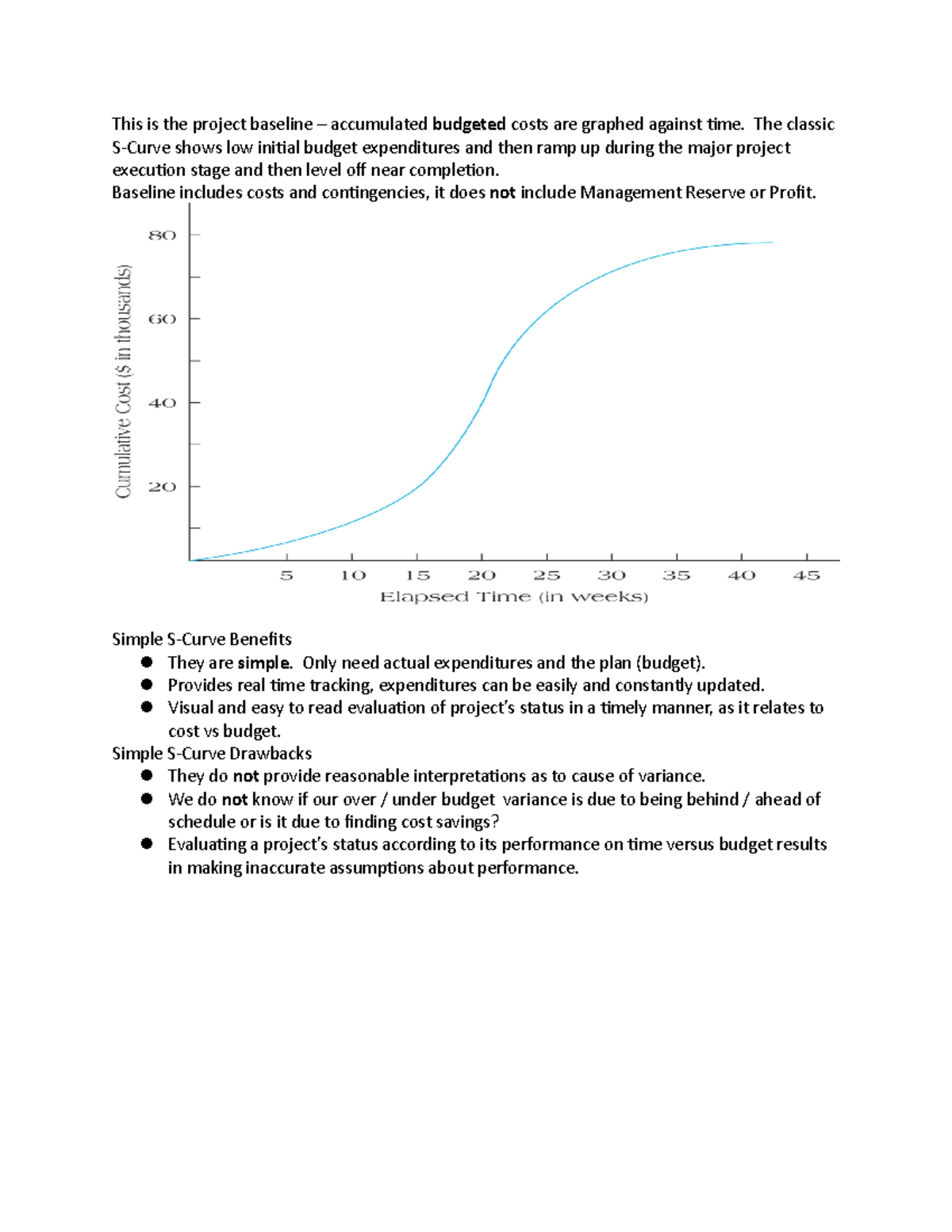 Module 10 - session 10 - This is the project baseline – accumulated ...