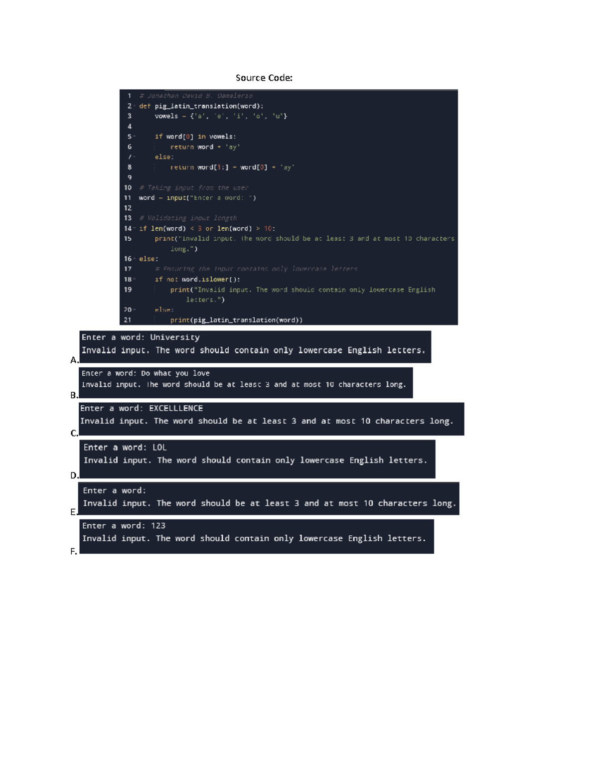 CASE Study WEEK 7 - Information Systems - Source Code: A. B. C. D. E. F ...