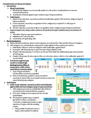 Immunology Exam 3 notes - T-Cell Mediated Immunity – Part I I ...