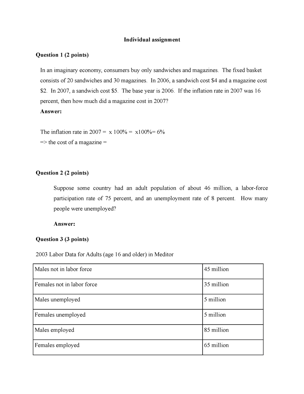 ECO121 Individual-assignment-1 - Micro Economic - FPT - Studocu