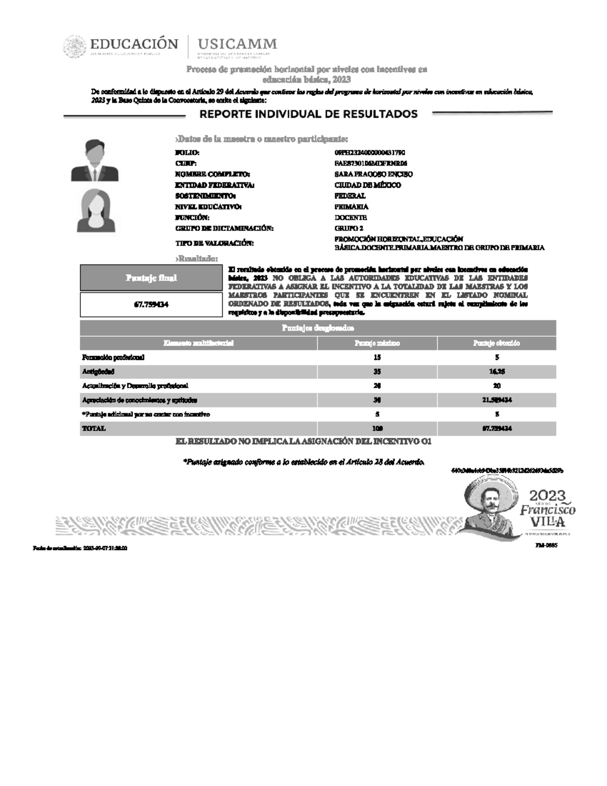 Resultados Usicam - Holi - Atencion psicopegagogica en discapacidad ...